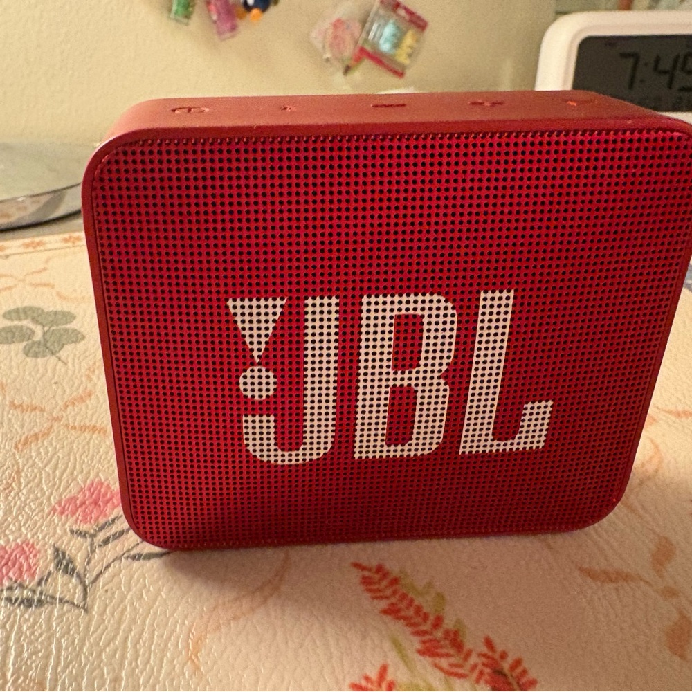 JBL Vibrant Red Bluetooth Speaker